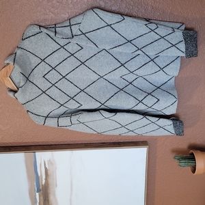 Christian Siriano cowl neck sweater size L